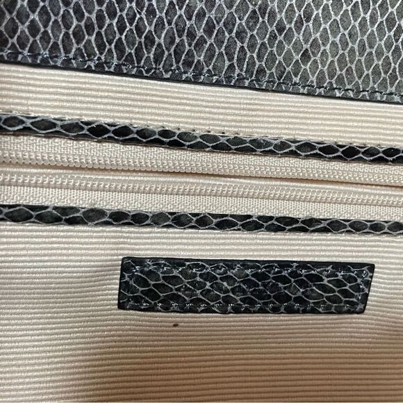 Anne Taylor Leather Shoulder Bag in Python Print - Picture 6 of 11